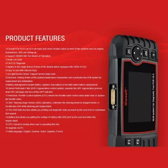 Diagnostika iCarsoft POR V2.0 for Porsche / Cayenne