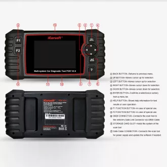 Diagnostika iCarsoft POR V2.0 for Porsche / Cayenne