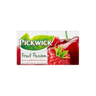 Čaj Pickwick Fruit Fusion třešně a maliny Čaj Pickwick Fruit Fusion třešně a maliny