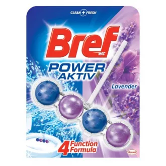 WC závěs kuličky Bref Power aktiv Lavender 50g WC závěs kuličky Bref Power aktiv Lavender 50g