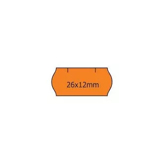 Etikety Contact 26x12mm oranžové Etikety Contact 26x12mm oranžové