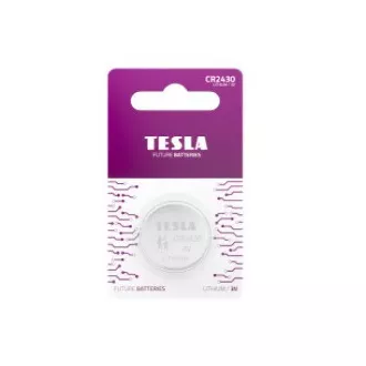 Baterie Tesla Lithium CR2430 3V Baterie Tesla Lithium CR2430 3V