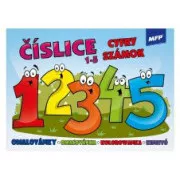 Omalovánky MFP Číslice 1-5 A5