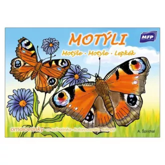 Omalovánky MFP Motýli A5 Omalovánky MFP Motýli A5