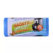 Sáčky na odpad HDPE 60x70cm 60L modré 30ks v roli extra pevné