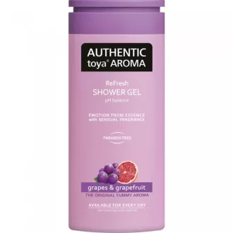 Sprchový gel Authentic toya aroma Grapes & grapefruit 400ml Sprchový gel Authentic toya aroma Grapes & grapefruit 400ml