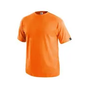 Tričko s krátkým rukávem DANIEL, oranžové, vel. 3XL