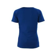 Tričko CXS ELLA, dámské, krátký rukáv, středně modrá, vel. XS