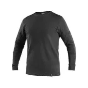 Tričko CXS PETR, dlouhý rukáv, černé, vel. 2XL