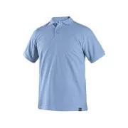 Polokošile CXS MICHAEL, krátký rukáv, nebesky modrá, vel. 2XL