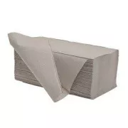 Ručníky pap. Z-Z 1vrs. šedé recykl 25x23cm 250ks