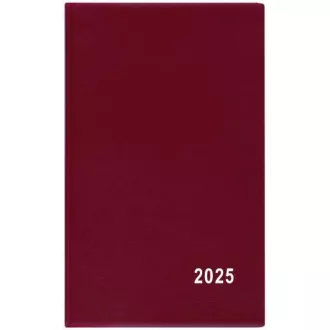 Diář týdenní kapesní Alois PVC bordo Diář týdenní kapesní Alois PVC bordo