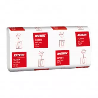 Ručníky pap. Z-Z Katrin Classic 1vrs. bílé prvotřídní recykl 20x300ks=6000ks Ručníky pap. Z-Z Katrin Classic 1vrs. bílé prvotřídní recykl 20x300ks=6000ks