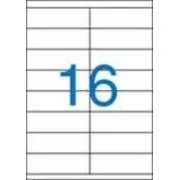 Etikety 105x37mm 2řadé 16etiket na archu 100listů Victoria