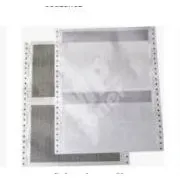 Tabelační papír 25cm 6" 1+2 mzdová obálka 1000listů