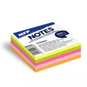 Bloček samolepící 50x50mm 5 neon barev 5x50 listů MFP