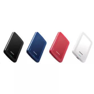 ADATA Externí HDD 1TB 2, 5" USB 3.1 HV300, červený
