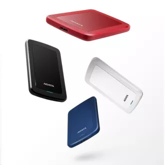 ADATA Externí HDD 1TB 2, 5" USB 3.1 HV300, červený