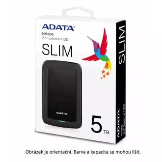 ADATA Externí HDD 2TB 2, 5" USB 3.1 HV300, červený