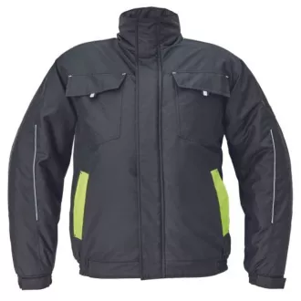 MAX VIVO pilot bunda pánská černá/žlutá XXXXL MAX VIVO pilot bunda pánská černá/žlutá XXXXL
