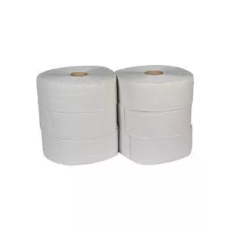 Toaletní papír Jumbo 280mm Gigant L 2vrs. 65% bělený návin 260m 6ks /prodej po balení