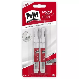 Korekční pero Pritt 8ml x 2ks v blistru Korekční pero Pritt 8ml x 2ks v blistru