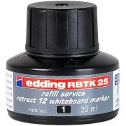 Inkoust Edding BTK25 černý 25ml do popisovačů na tabule