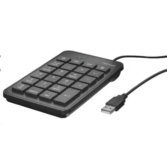 TRUST klávesnice Xalas USB Numeric Keypad TRUST klávesnice Xalas USB Numeric Keypad