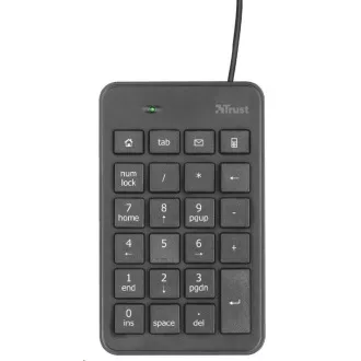 TRUST klávesnice Xalas USB Numeric Keypad TRUST klávesnice Xalas USB Numeric Keypad