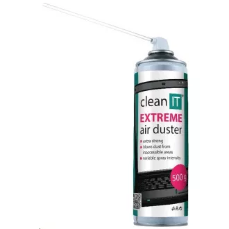 CLEAN IT Stlačený vzduch EXTREME 500g, NEHOŘLAVÝ CLEAN IT Stlačený vzduch EXTREME 500g, NEHOŘLAVÝ