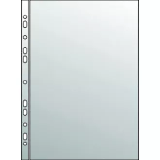Obal A4 "U" čirý eurozávěs hladký 80mic lesklý 100ks Obal A4 "U" čirý eurozávěs hladký 80mic lesklý 100ks