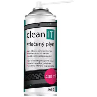 CLEAN IT Stlačený vzduch 400ml (náhrada za CL-1) CLEAN IT Stlačený vzduch 400ml (náhrada za CL-1)