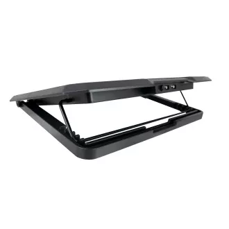 C-TECH chladící podložka pod NTB CLP-140, 15, 6", 2x 140mm, 2x USB, modré podsvícení C-TECH chladící podložka pod NTB CLP-140, 15, 6", 2x 140mm, 2x USB, modré podsvícení