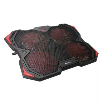 C-TECH chladící podložka pod NTB Zefyros (GCP-01R), casual gaming, 17, 3", červené podsvícení, regulace otáček C-TECH chladící podložka pod NTB Zefyros (GCP-01R), casual gaming, 17, 3", červené podsvícení, regulace otáček