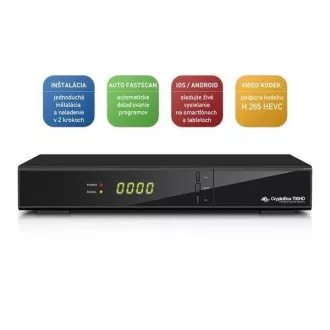 AB-COM CryptoBox 700HD (sat.prijímač, 1xčítačka, HDMI, SCART, 2x USB, LAN, Mediaplayer)