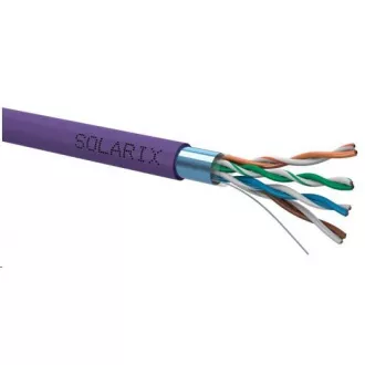 Instalační kabel Solarix FTP, Cat5E, drát, LSOH, box 305m SXKD-5E-FTP-LSOH Instalační kabel Solarix FTP, Cat5E, drát, LSOH, box 305m SXKD-5E-FTP-LSOH