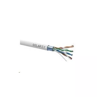 Instalační kabel Solarix FTP, Cat5E, drát, PVC, box 305m SXKD-5E-FTP-PVC Instalační kabel Solarix FTP, Cat5E, drát, PVC, box 305m SXKD-5E-FTP-PVC