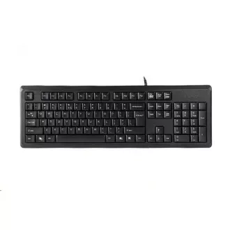 A4tech KR-92, klávesnice, CZ/US, USB, černá A4tech KR-92, klávesnice, CZ/US, USB, černá