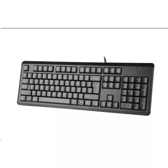 A4tech KR-92, klávesnice, CZ/US, USB, černá A4tech KR-92, klávesnice, CZ/US, USB, černá