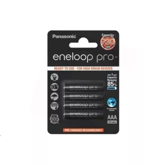 PANASONIC eneloop Pro Nabíjecí Baterie AAA 930mAh 1, 2V HR-4UWXB-4BP (Blistr 4ks) PANASONIC eneloop Pro Nabíjecí Baterie AAA 930mAh 1, 2V HR-4UWXB-4BP (Blistr 4ks)