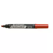 Popisovač Centropen 8516 permanent červený klínový hrot 2-5mm