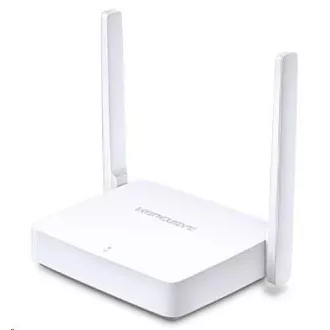 MERCUSYS MW301R WiFi4 router (N300, 2, 4GHz, 2x100Mb/s LAN, 1x100Mb/s WAN) MERCUSYS MW301R WiFi4 router (N300, 2, 4GHz, 2x100Mb/s LAN, 1x100Mb/s WAN)