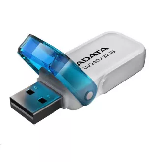 ADATA Flash Disk 32GB UV240, USB 2.0 Dash Drive, bílá ADATA Flash Disk 32GB UV240, USB 2.0 Dash Drive, bílá