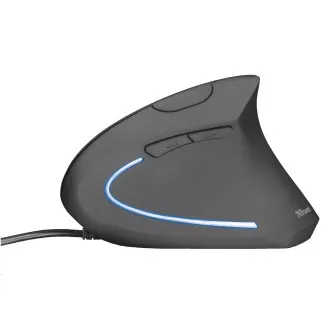TRUST Myš Verto ergonomic mouse USB, black (černá) TRUST Myš Verto ergonomic mouse USB, black (černá)