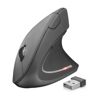 TRUST Myš Verto wireless ergonomic mouse USB, black (černá) TRUST Myš Verto wireless ergonomic mouse USB, black (černá)