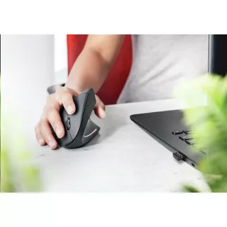 TRUST Myš Verto wireless ergonomic mouse USB, black (černá) TRUST Myš Verto wireless ergonomic mouse USB, black (černá)