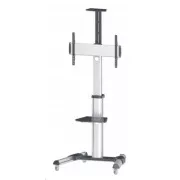 MANHATTAN Stojan TV, multifunkční (-12° ~ 5°, 37"-70", max. 50kg) černo-stříbrné