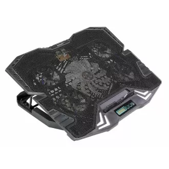EVOLVEO Ania 5, chladicí podstavec pro notebook, modré podsvícení