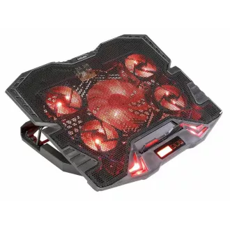 EVOLVEO Ania 5R, chladicí podstavec pro notebook, červené podsvícení EVOLVEO Ania 5R, chladicí podstavec pro notebook, červené podsvícení