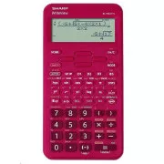 SHARP kalkulačka - ELW531TLBRD - Blister - červená